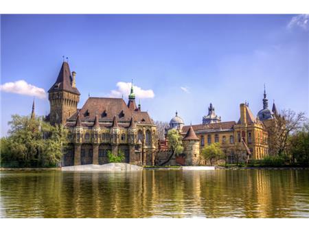 grad Vajdahunyad v Budimpešti