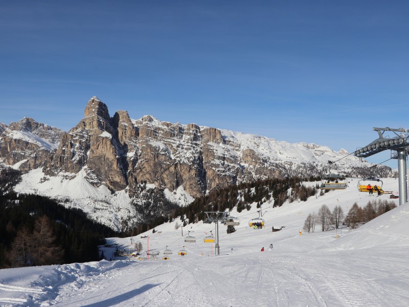 Ski opening Italija, Dolomiti, Corvara 