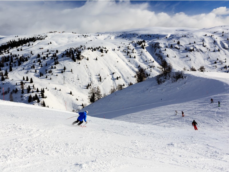 Ski opening Passo Campolongo