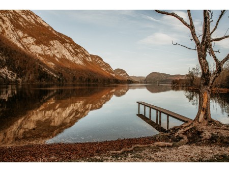 čudovita okolica in Bohinjsko jezero v neposredni bližini