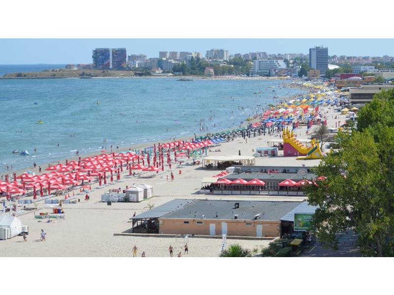 plaža Mamaia ob Črnem morju