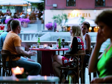 ca offee time in Ljubljana