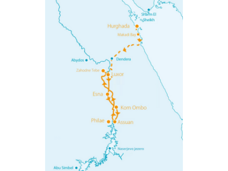 Zemljevid križarjenja