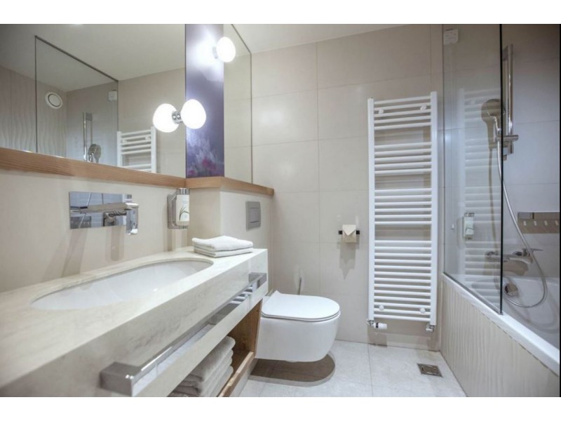 Kopalnica v hotelski sobi