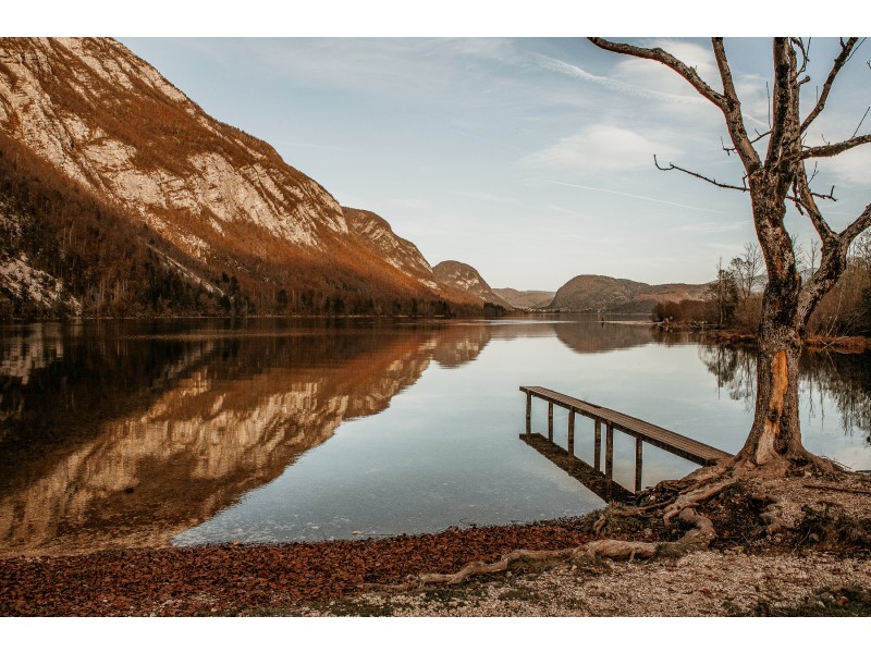 čudovita okolica in Bohinjsko jezero v neposredni bližini