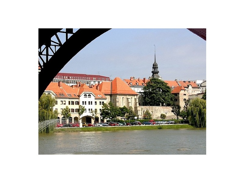 Maribor, picturesque town on Drava river