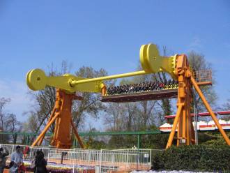 Top Spin, Gardaland, Italija, izlet