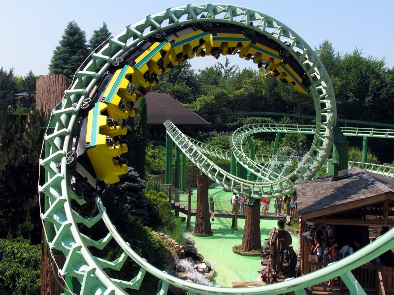 Gardaland vlakec smrti