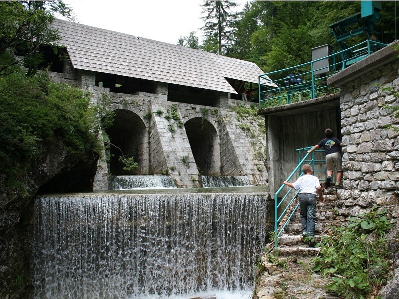 Klavže nicknamed Idria's pyramids