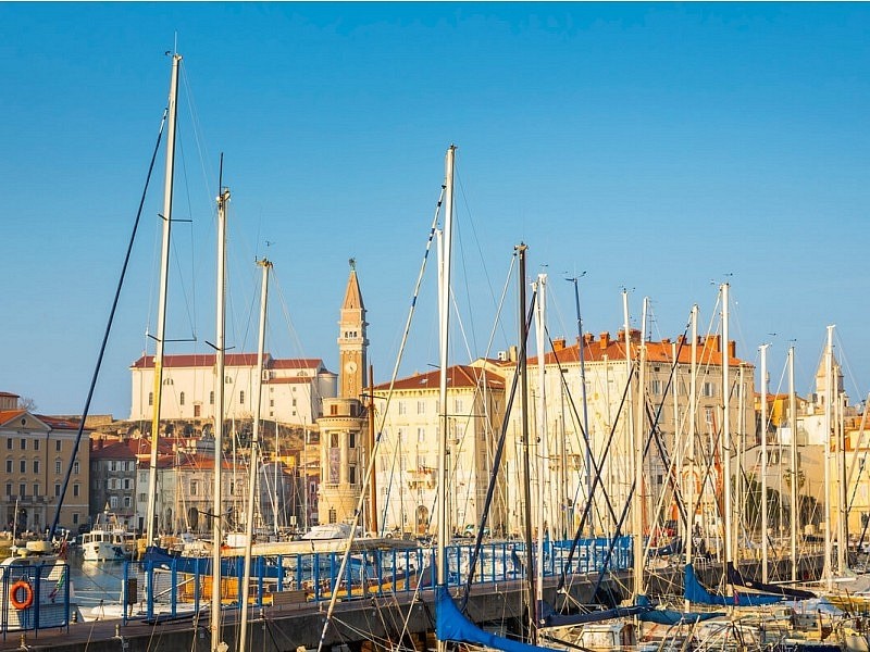 Piran and marina