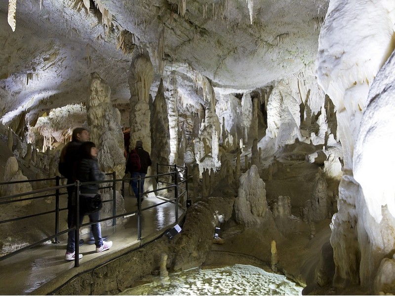 Carsic cave-Postojna-Slovenija