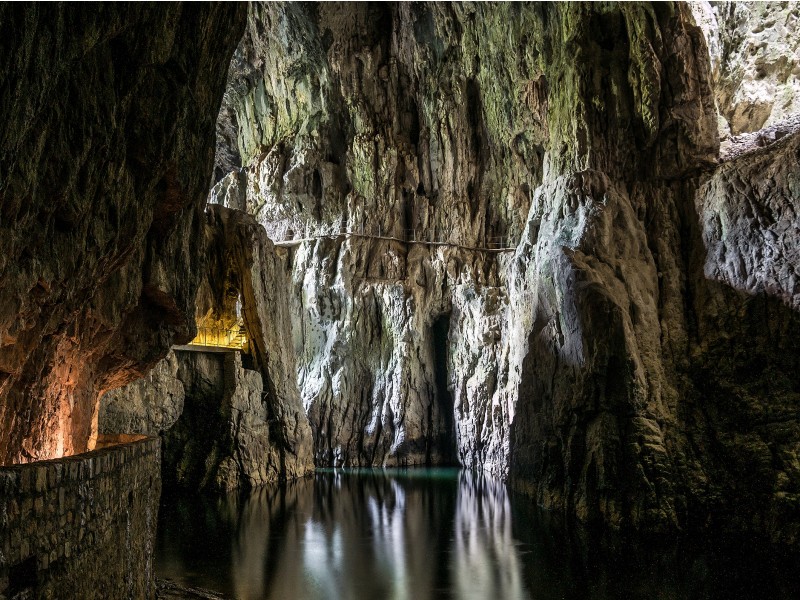 Skocjan caves visit