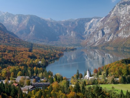 The nicest glacial lake in Slovenia