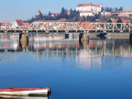 Ptuj with a castle