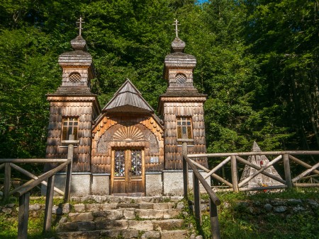 Russian Chapel at Vršič road