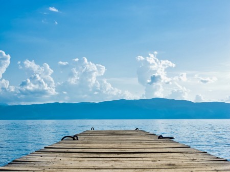 Jezero je kot morje