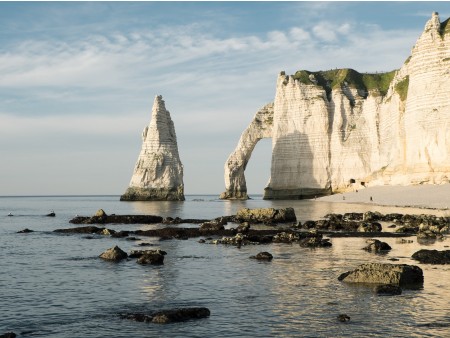 Etretat bele pečine