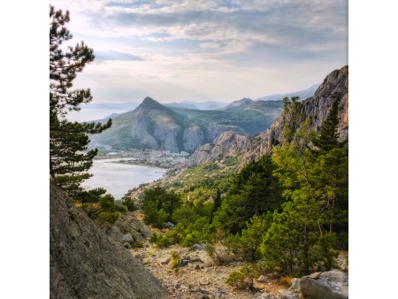 Omiš panorama