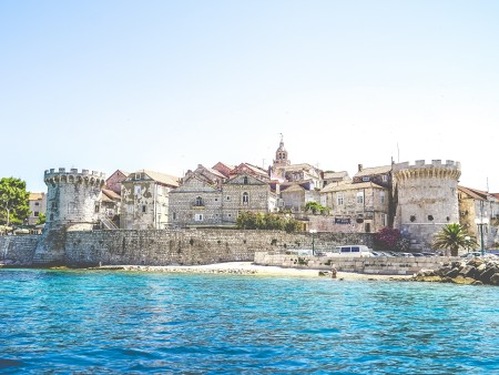 Obzidje na otoku Korčula