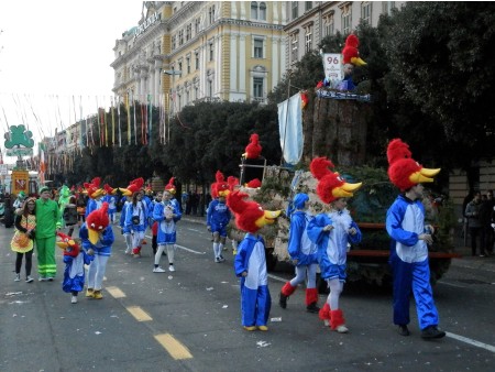 otroške skupinske maske - karneval na Reki