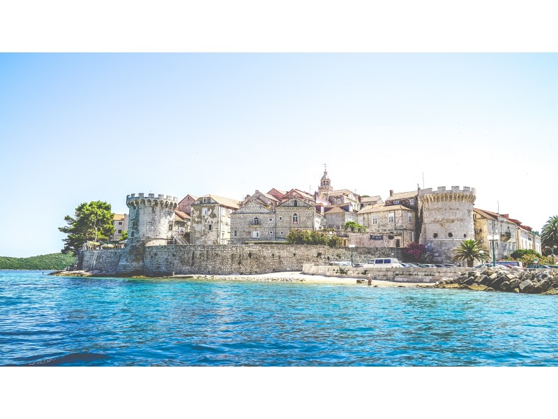 staro mestno jedro Korčula