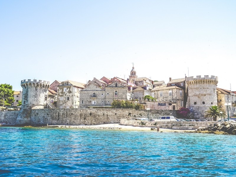 Obzidje na otoku Korčula