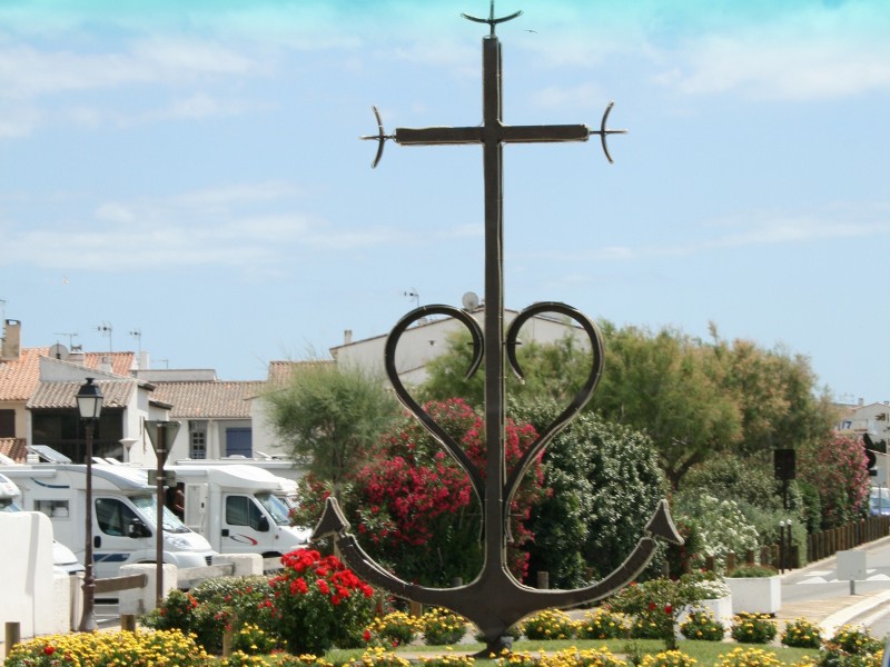 Krožišče v Saintes Maries de la Mer 