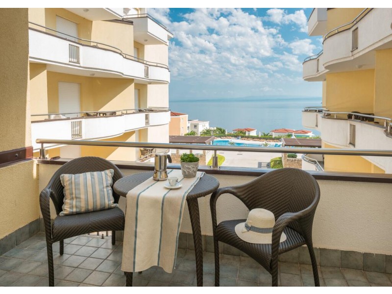 Balkon v apartmaju